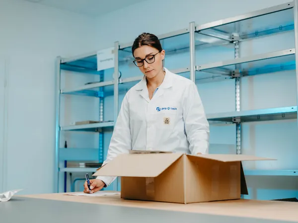 The proQtech GmbH testing lab in Dreieich
