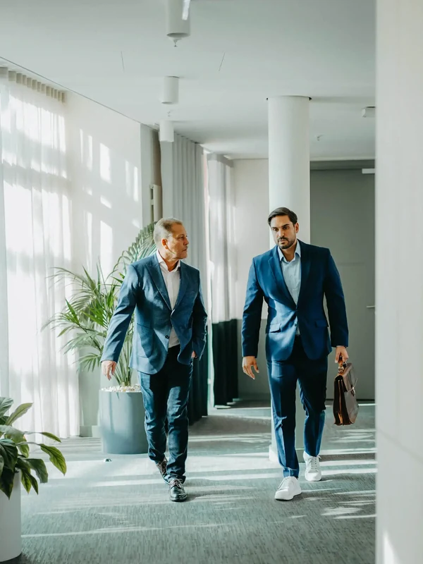 Moving around the office