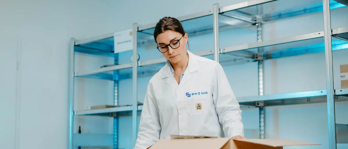 The proQtech GmbH testing lab in Dreieich