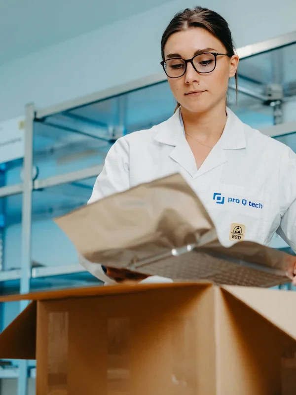 Checking incoming goods